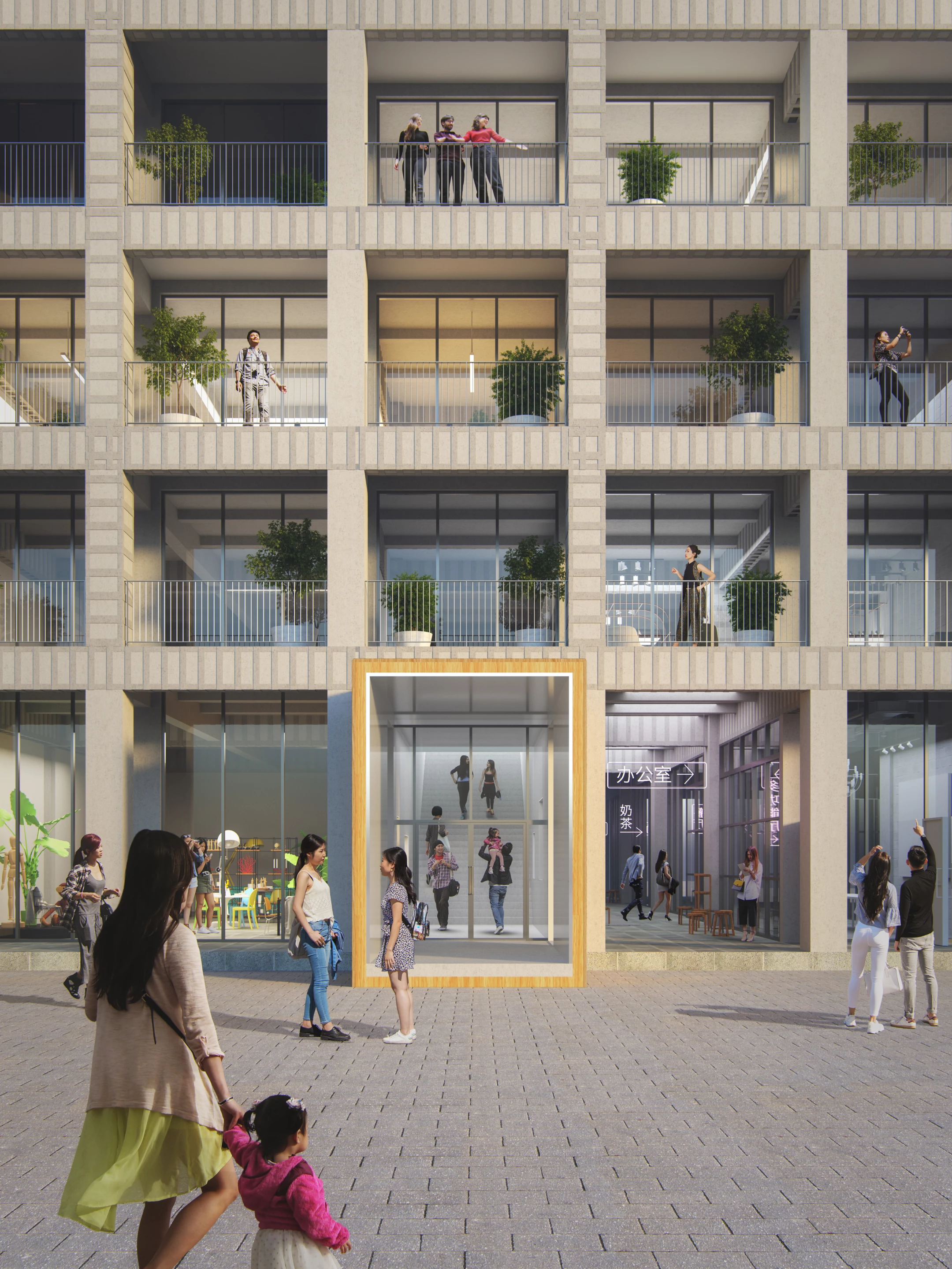 If Factory measures 11,000 sq m (roughly 118,000 sq ft)