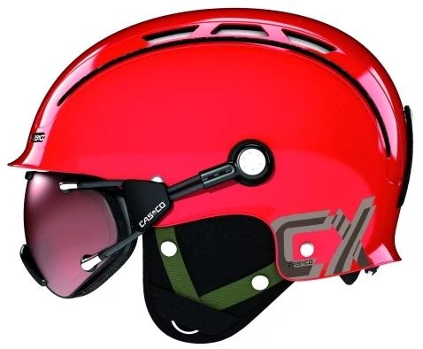 Casco CX helmet with goggles