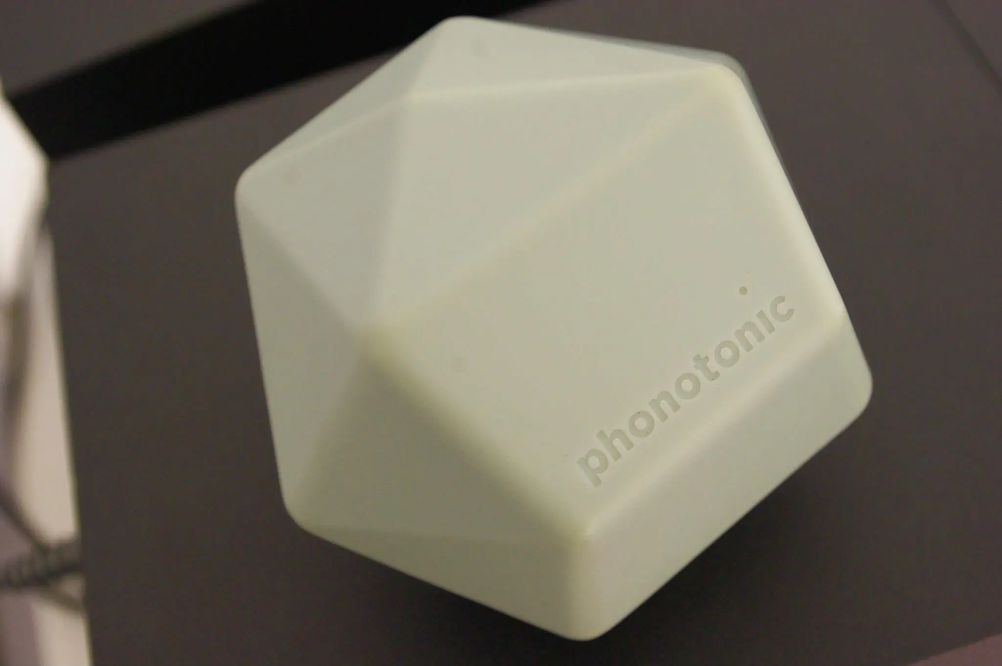 The 2.75 in diameter object has a silicone skin and is home to a motion sensor unit with accelerometer, gyro and magnetometer