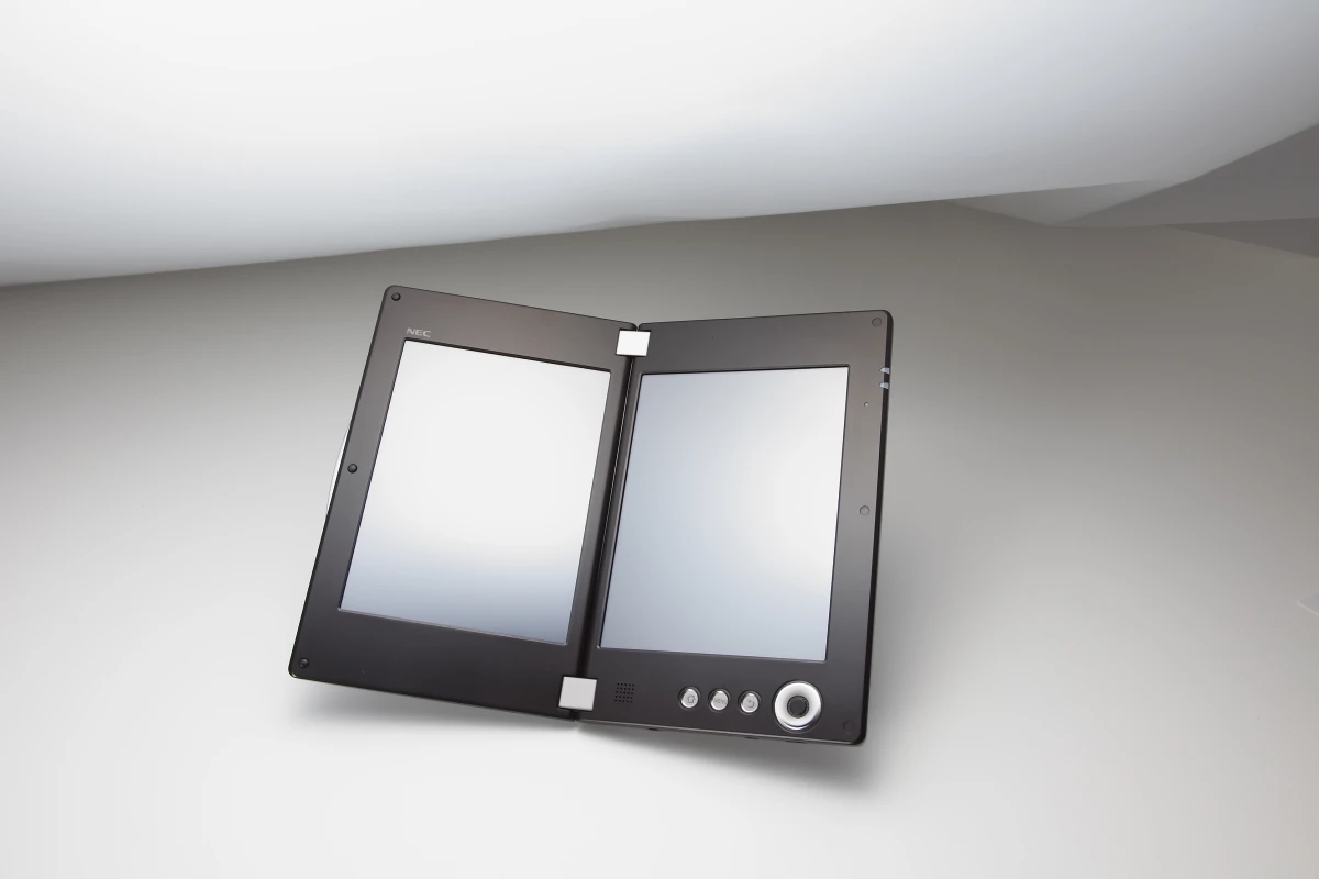 NEC has brought its Cloud Communicator Tablets to CES, one of which sports a double helping of touch screen technology