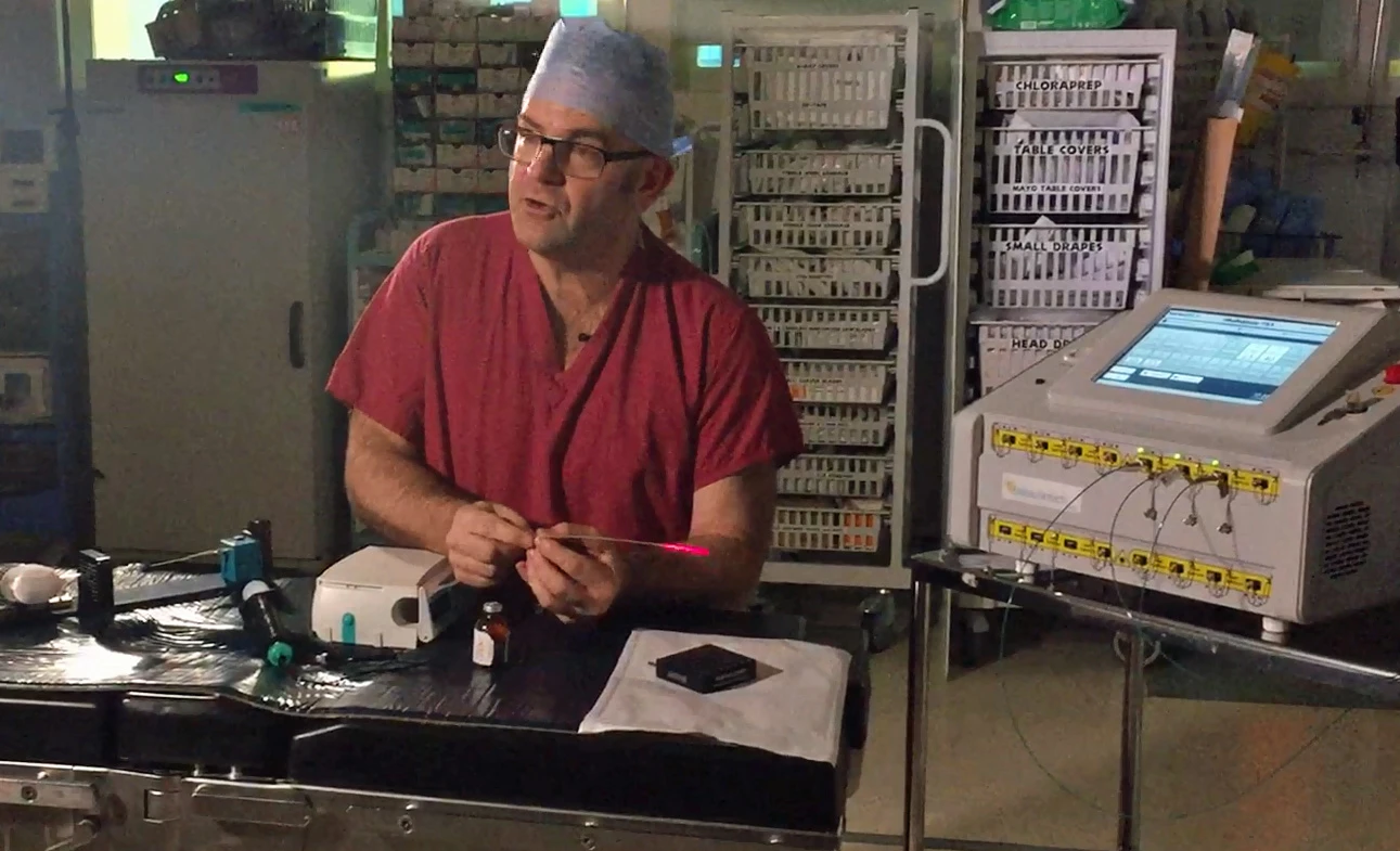Professor Mark Emberton believes VTP is "excellent news" for men as it can offer a cancer-killing treatment without removing or destroying the prostate