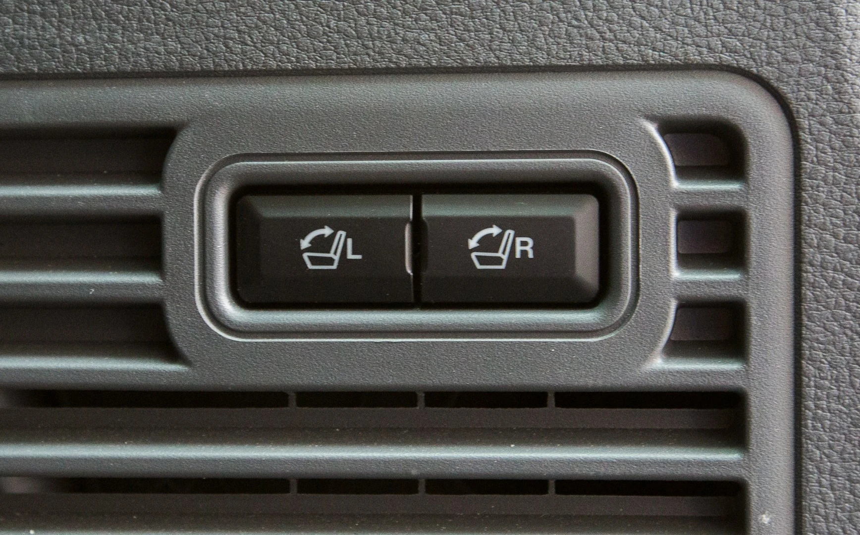 Third row of seats are push-button operated