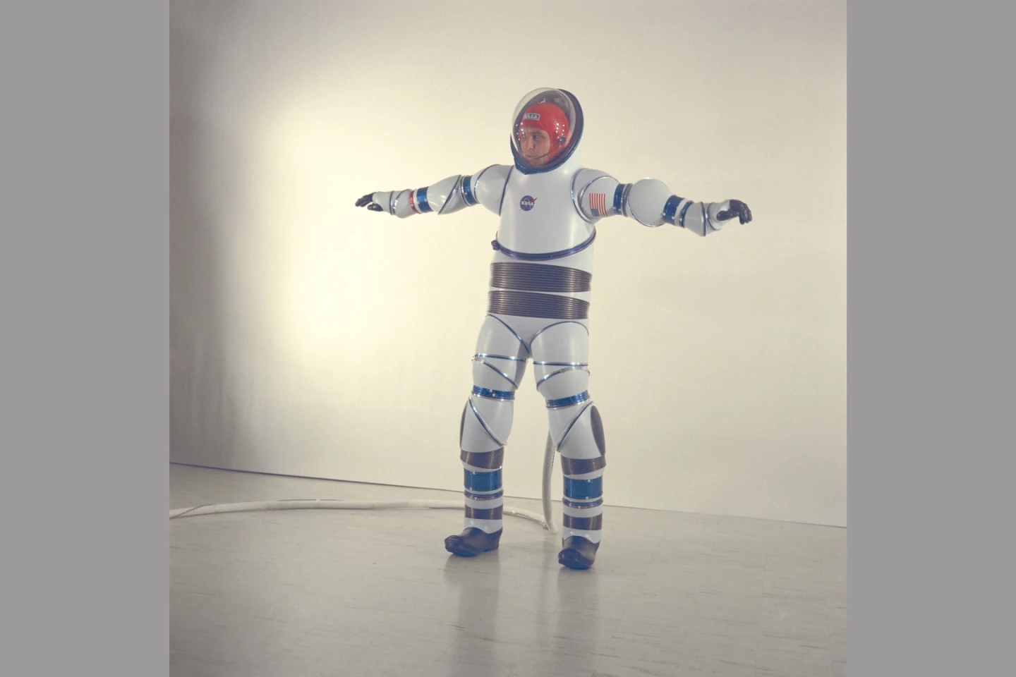 Hard suits are built using standard aerospace materials