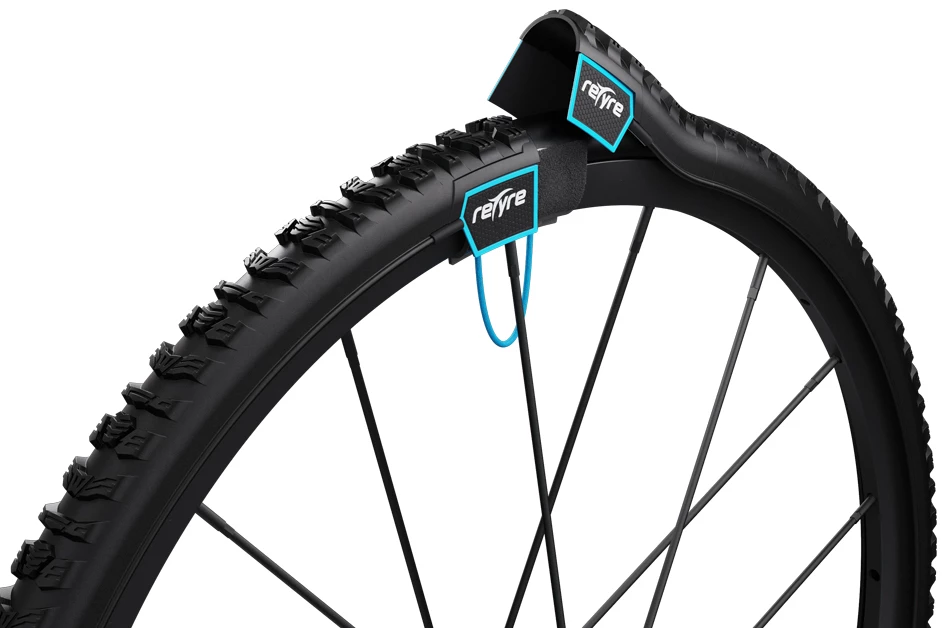 A closer look at the reTyre Traction attachment system