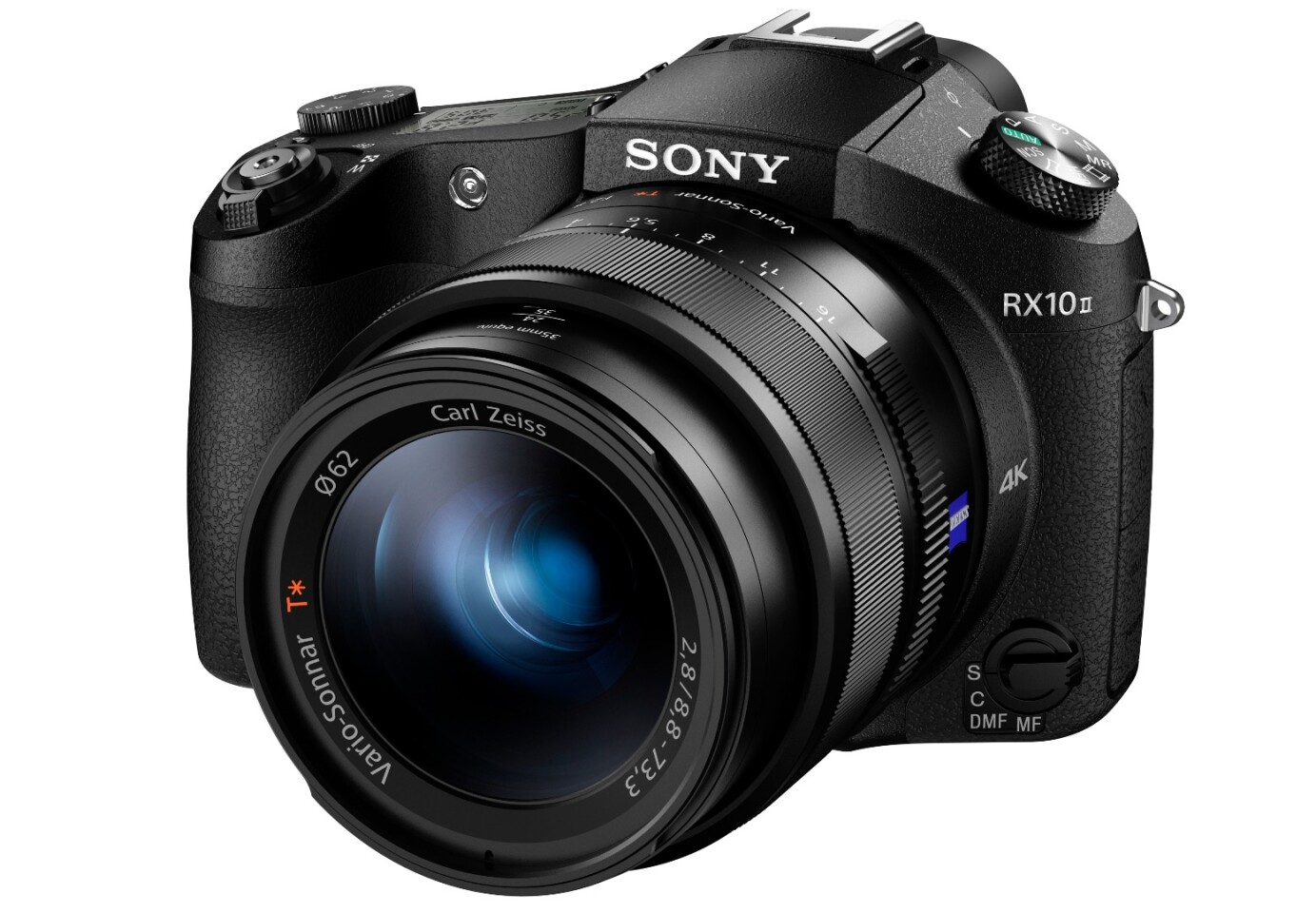 The Sony Cyber-shot RX10 II has a 24-200 mm (equivalent) F2.8 lens