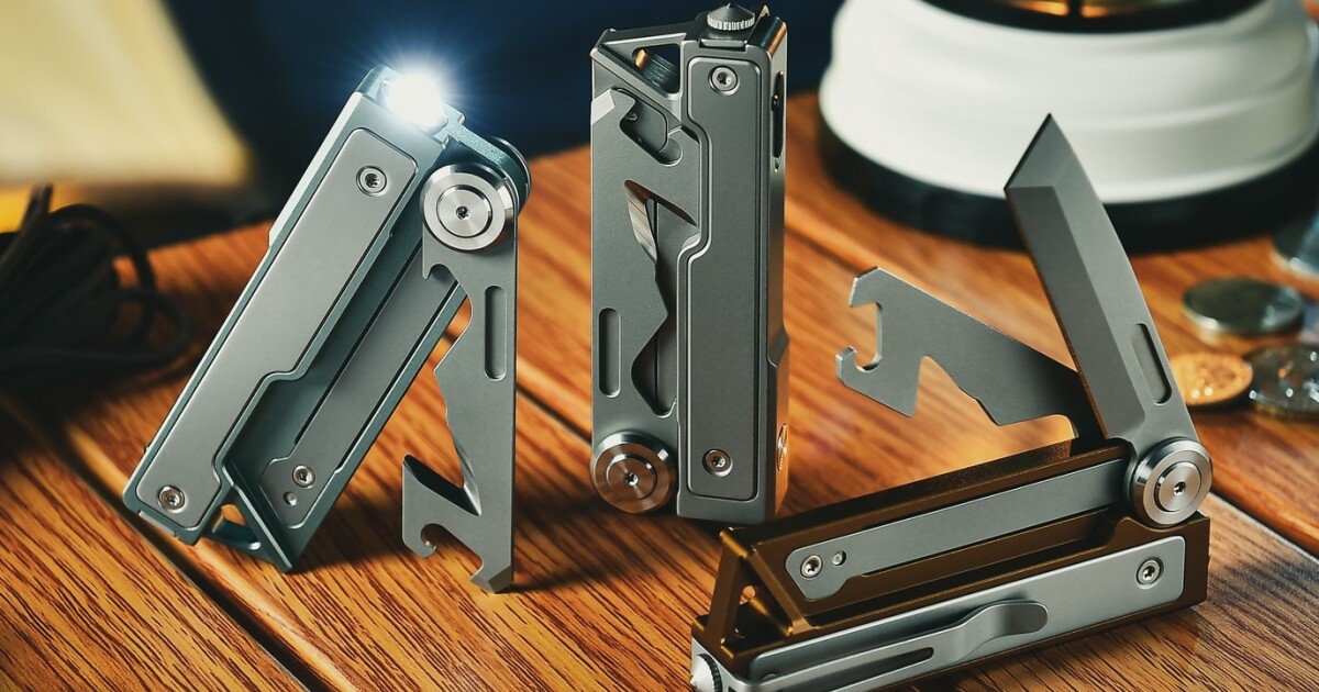 Tiny, rawboned ‘ENC’ multitool lights the path with 260 lumens Tiny, rawboned ‘ENC’ multitool lights the path with 260 lumens