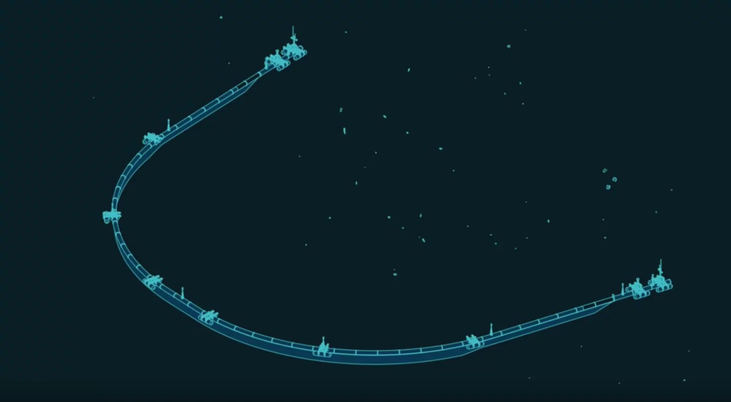 The Ocean Cleanup Project expects that its trash-catching barriers can clean up 50 percent of the Great Pacific Garbage Patch every five years