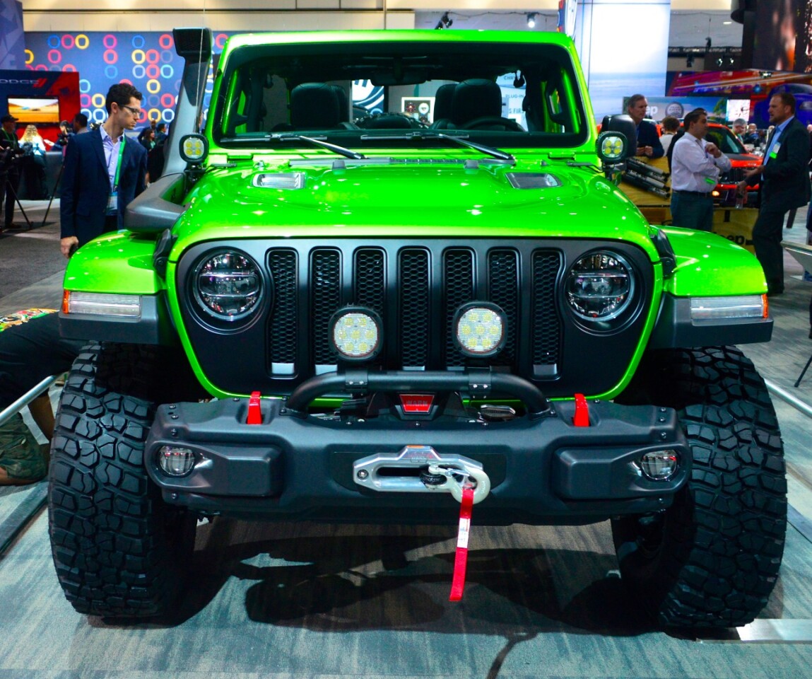 Mopar shows what it can do with the 2018 Jeep Wrangler Rubicon
