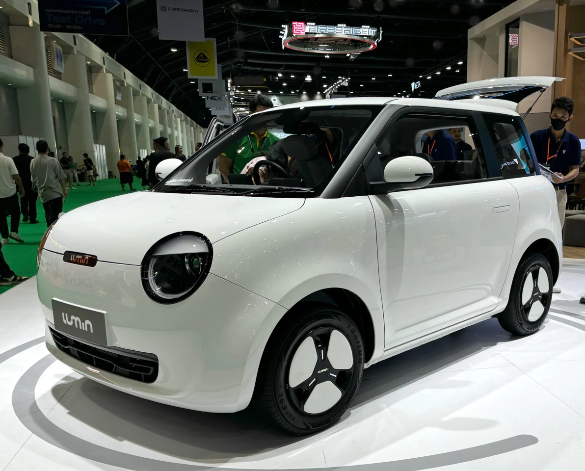 After two years on the Chinese market, the Lumin electric car has now been launched in Thailand