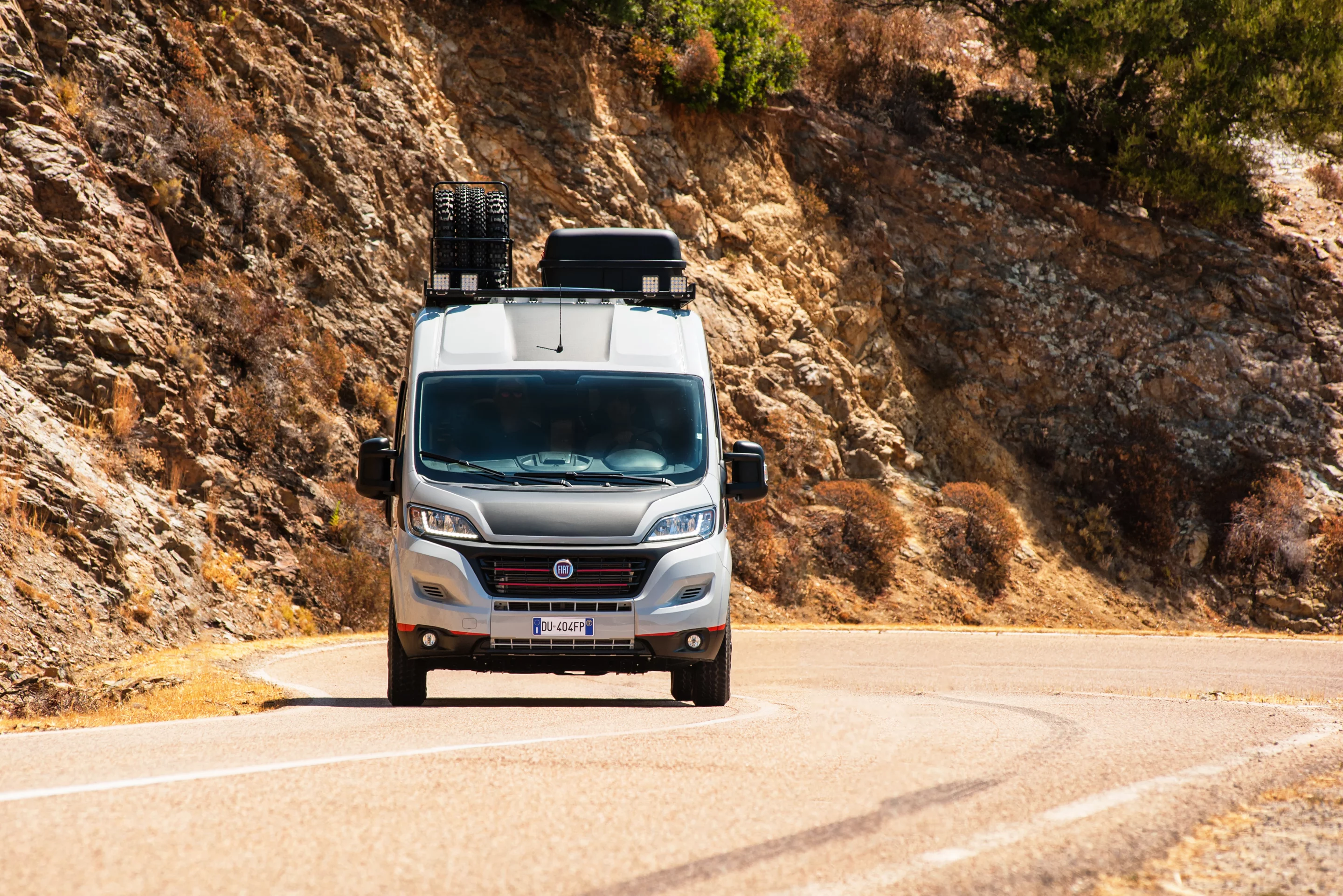 The Fiat Ducato 4x4 Expedition 2017 is based on the new 4WD Ducato