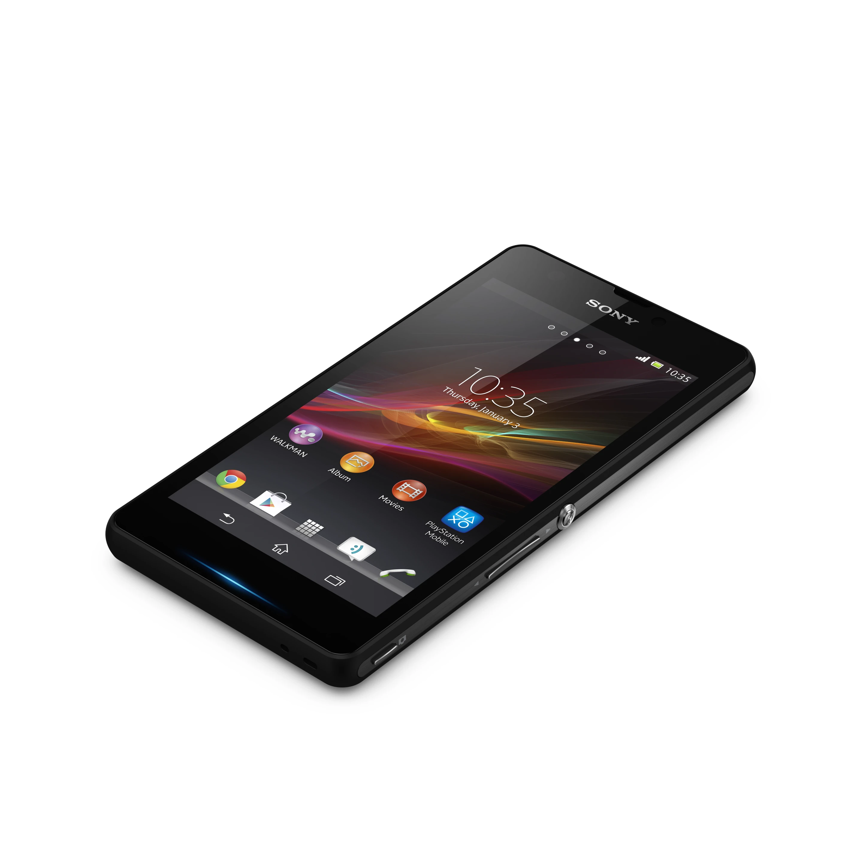 The Xperia ZR can take images and videos underwater