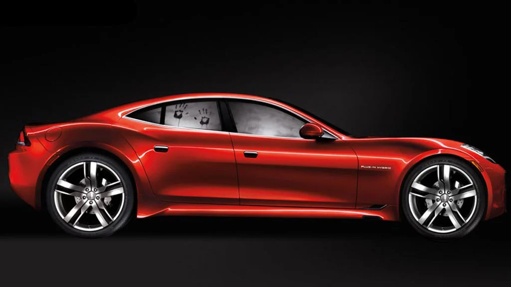 The Karma plug-in hybrid electric vehicle from Fisker Automotive