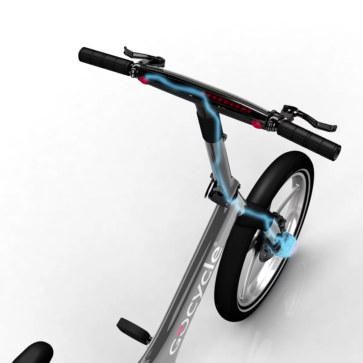 The rider is given push-button access to the electric assist on the handlebar