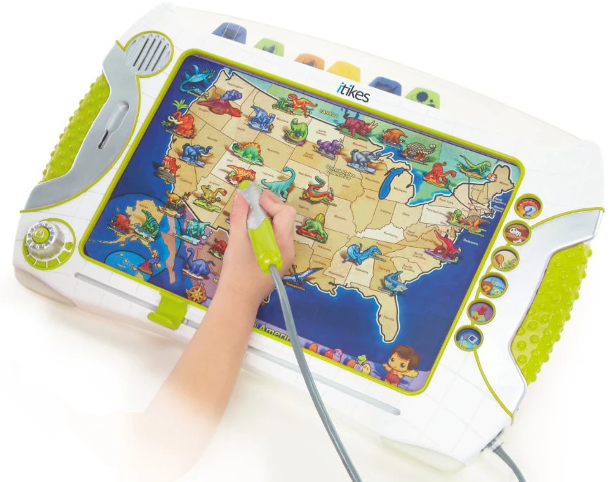 When without an Apple device facts on the iTikes Map are accessed using a smart pen