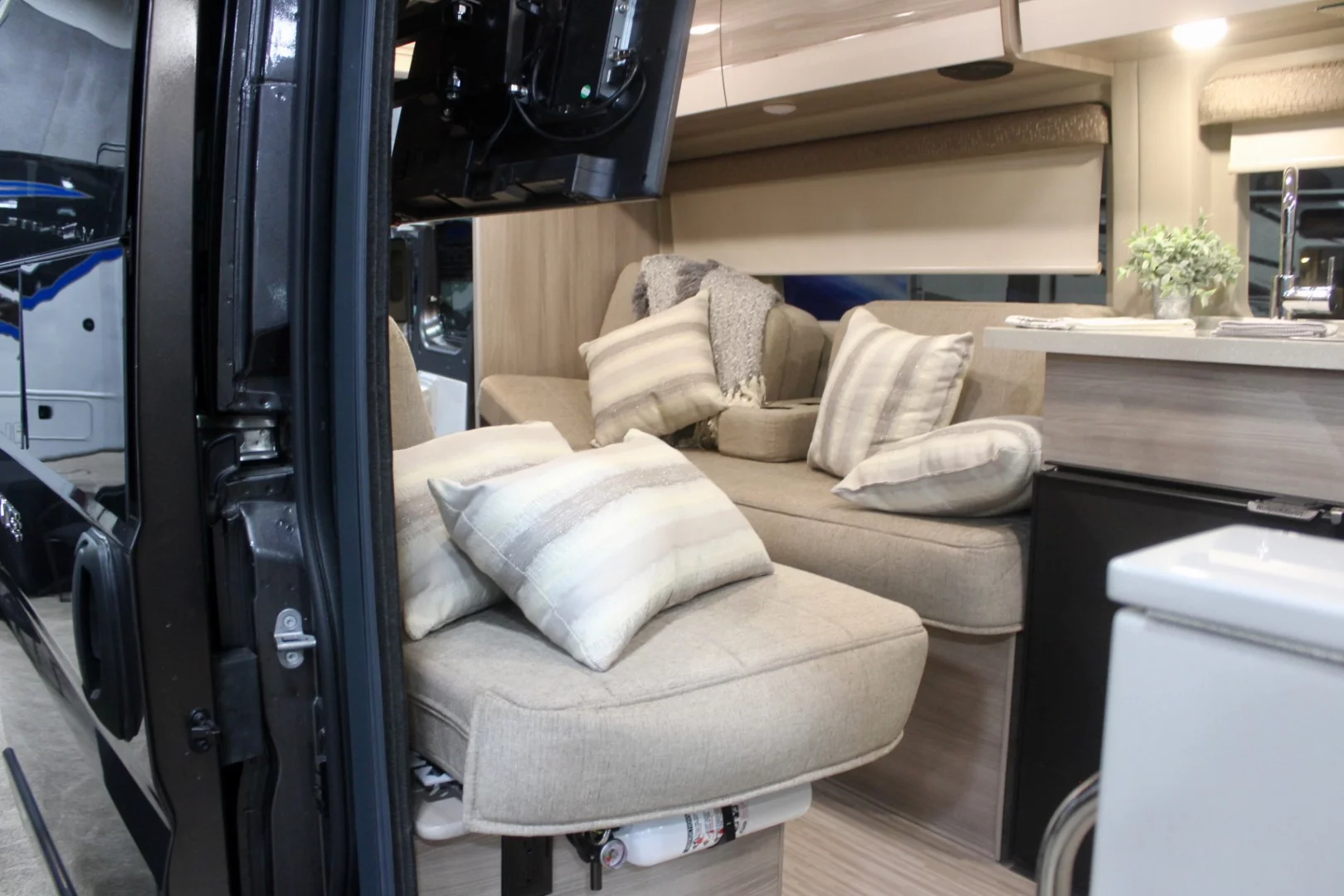 Looking back at the sofa/beds