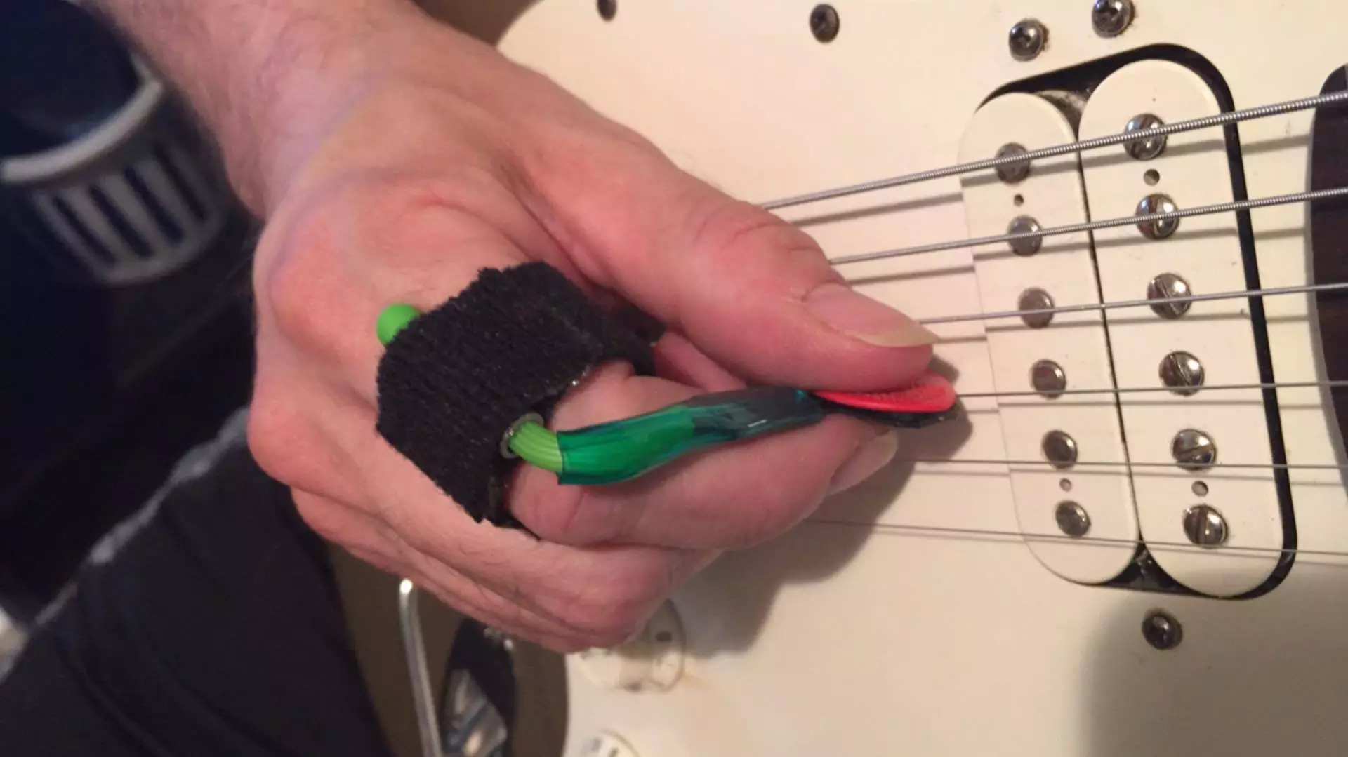 The Pick Slinger puts the pick within reach