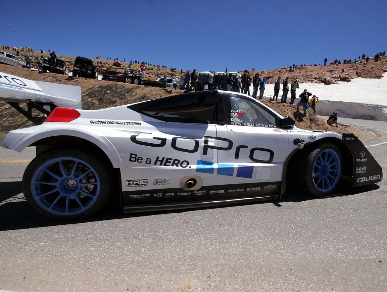 Monster Tajima's Suzuki SX4 at the 2011 Pike's Peak International