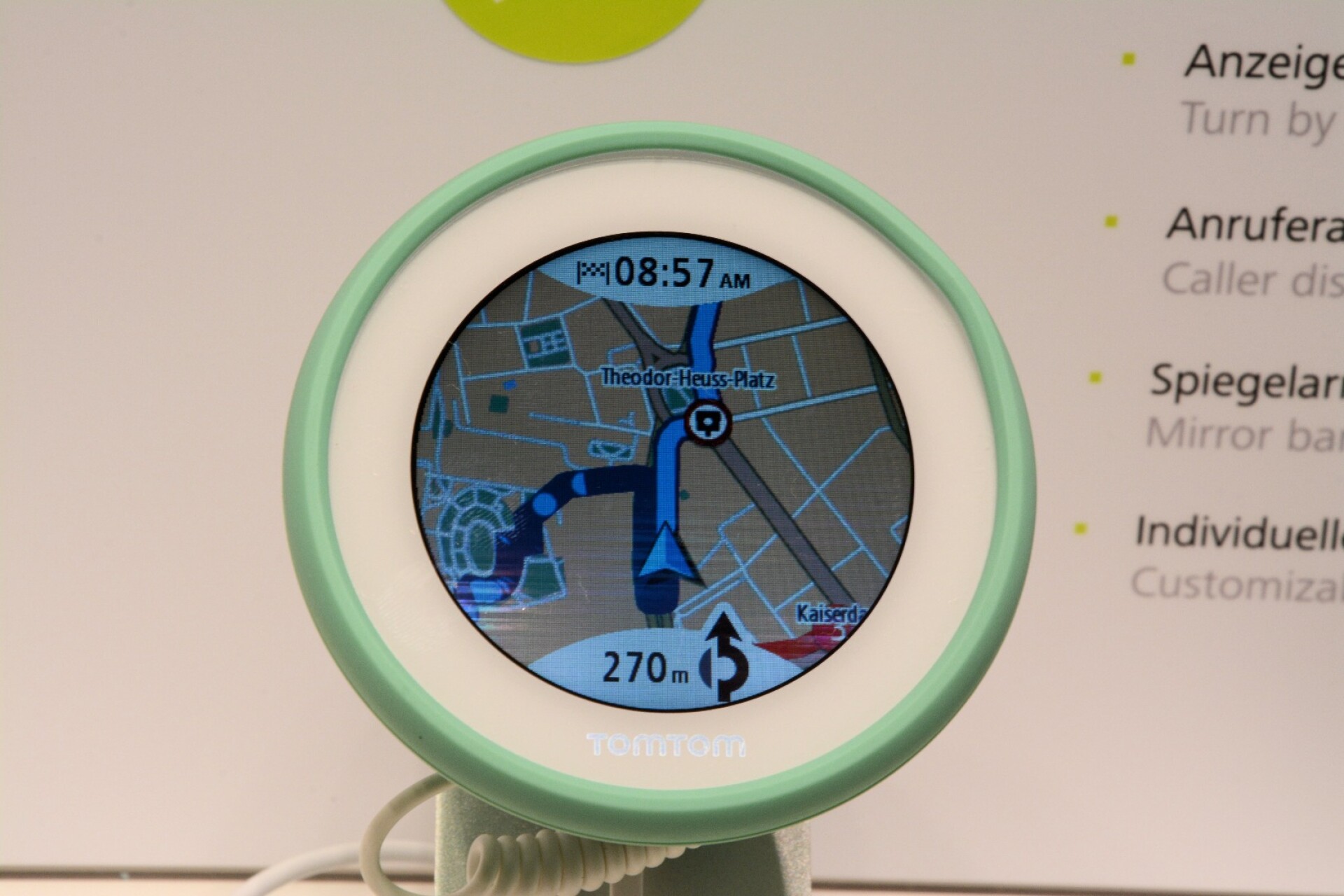 TomTom VIO for scooters puts sat nav directions right where you can see 'em