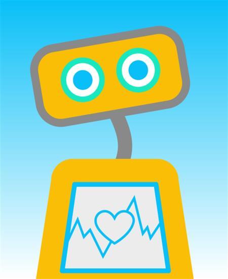 The avatar for Woebot