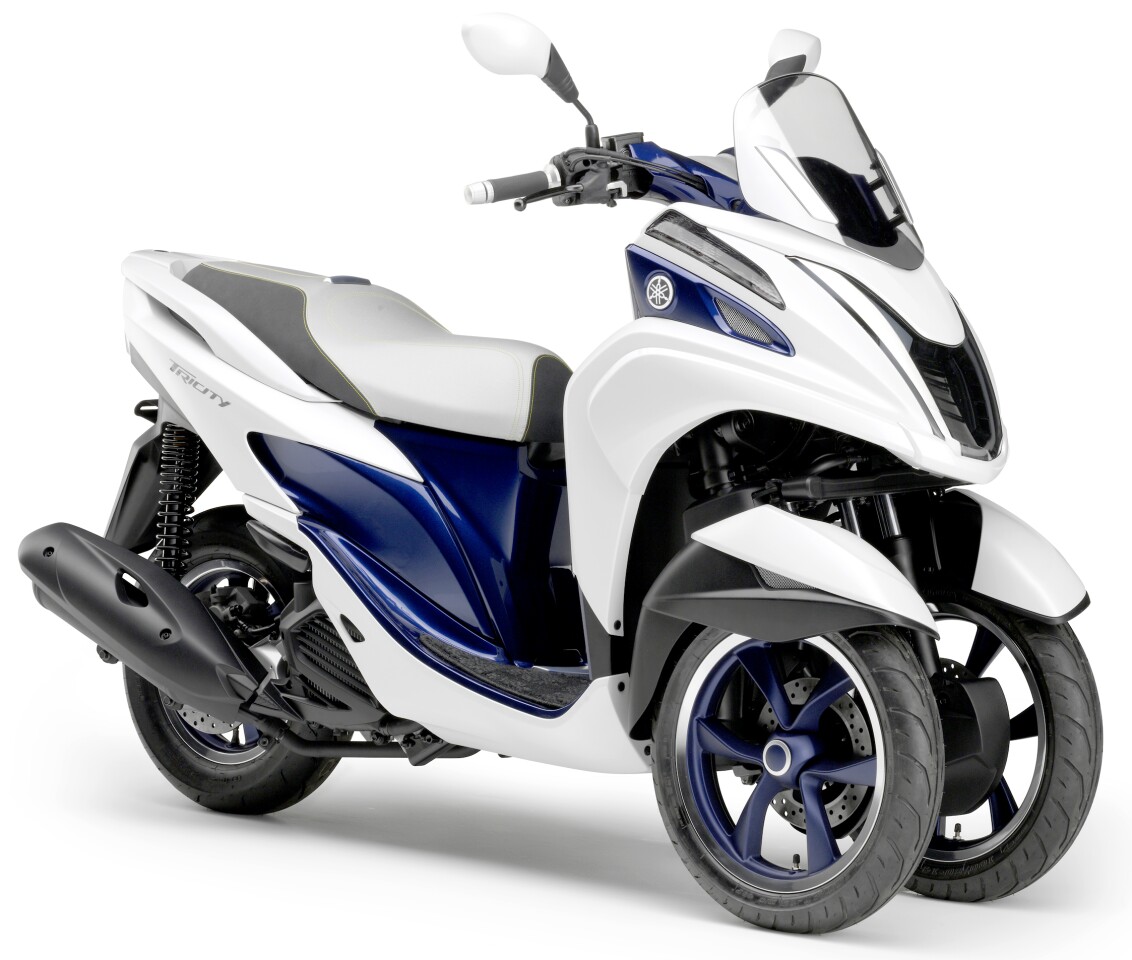 Yamaha's Tricity has been well-received globally