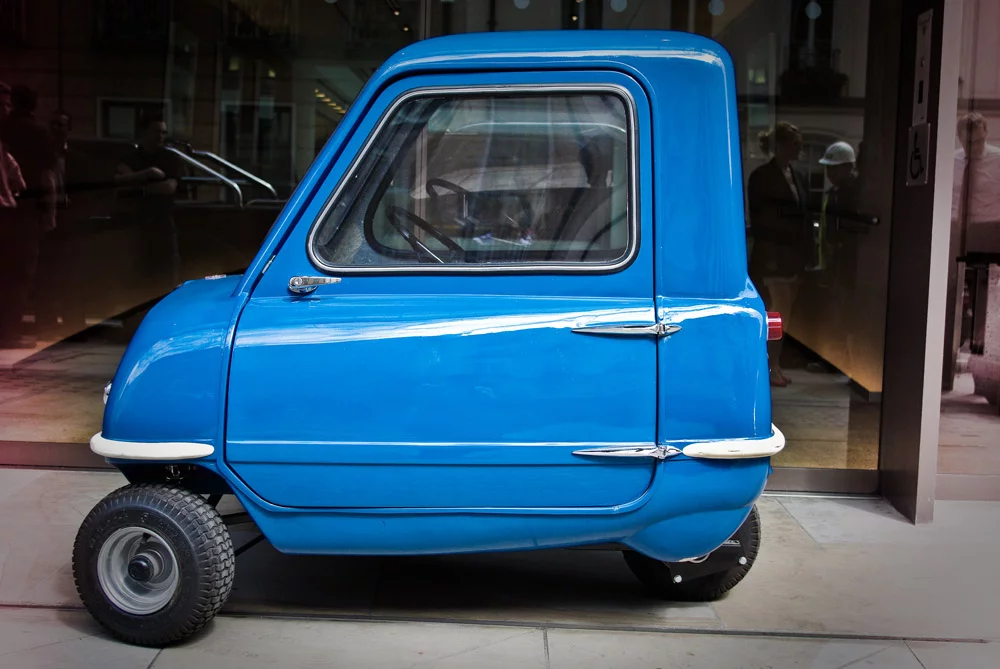 Only 50 of the original Peel P50's were built
