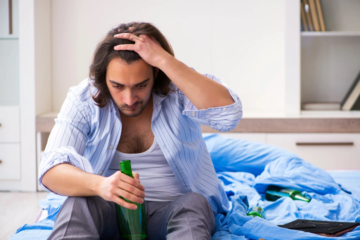 The study's findings could explain why some people engage in harmful behaviors like substance use