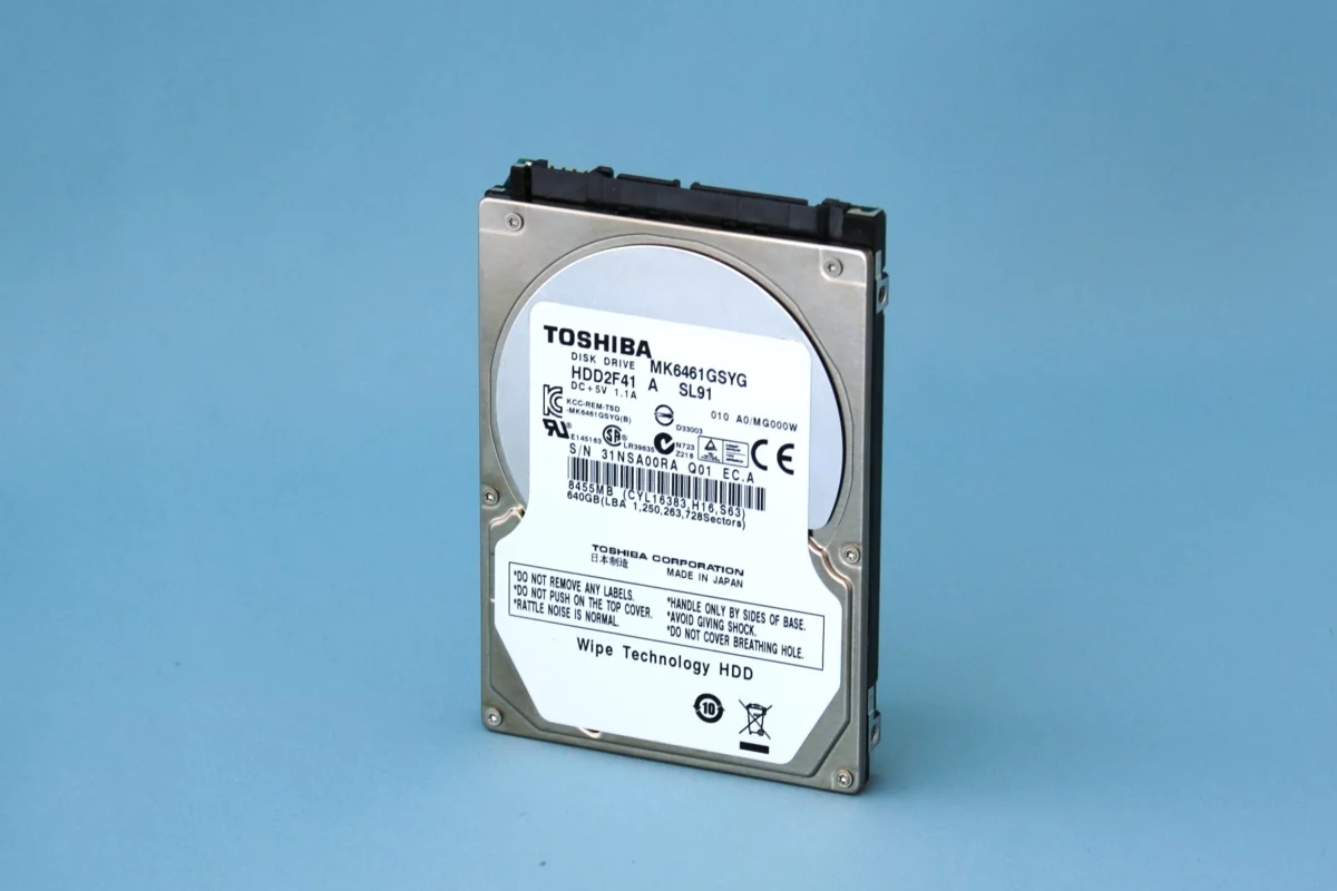 Toshiba has launched five new self-encrypting hard drives which include automatic data invalidation technology