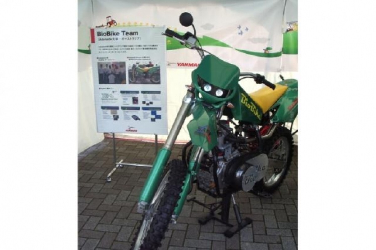 Bio Diesel Powered Motorcycle Eclipses 100mpg