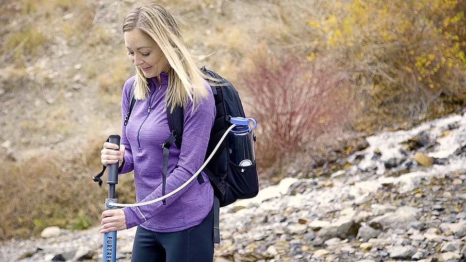 PurTrek utilizes a two-stage filtration system