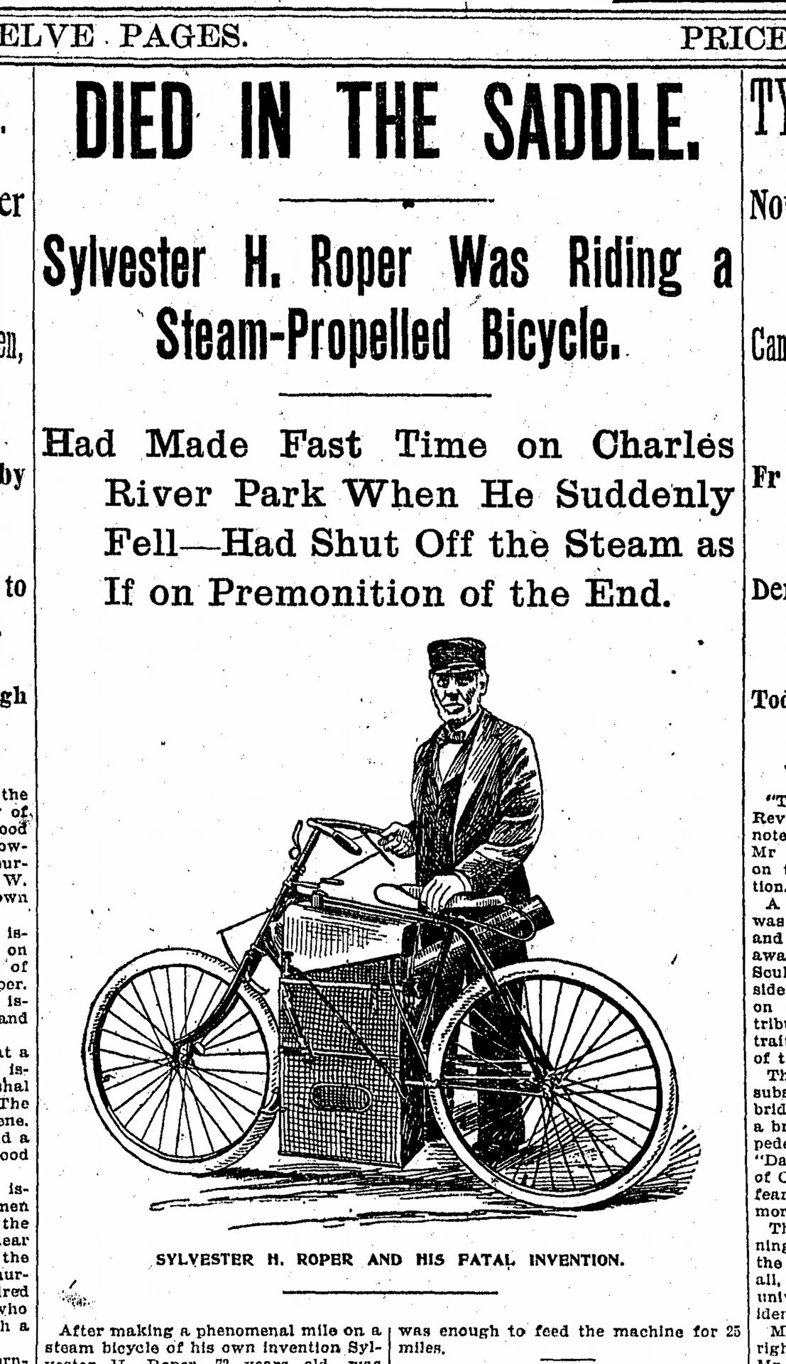 Clipping from the day