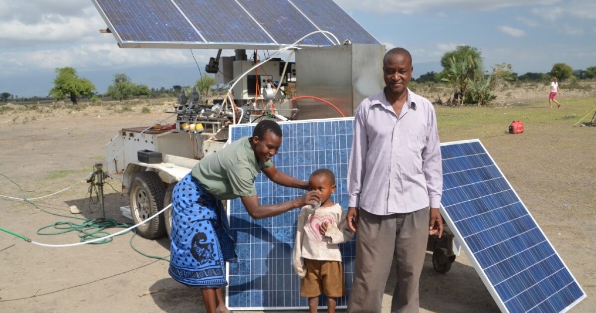 solar powered water purification