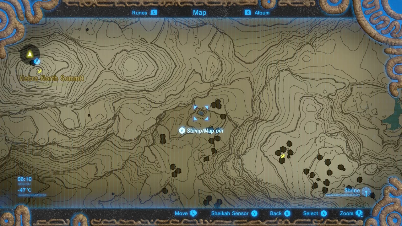 Hebra Great Skeleton location