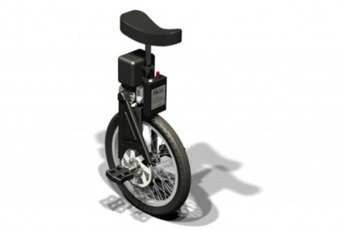 No hands, no pedals the electric self balancing unicycle