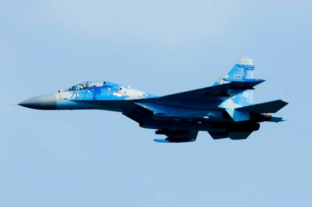 MiG-29 in camo livery