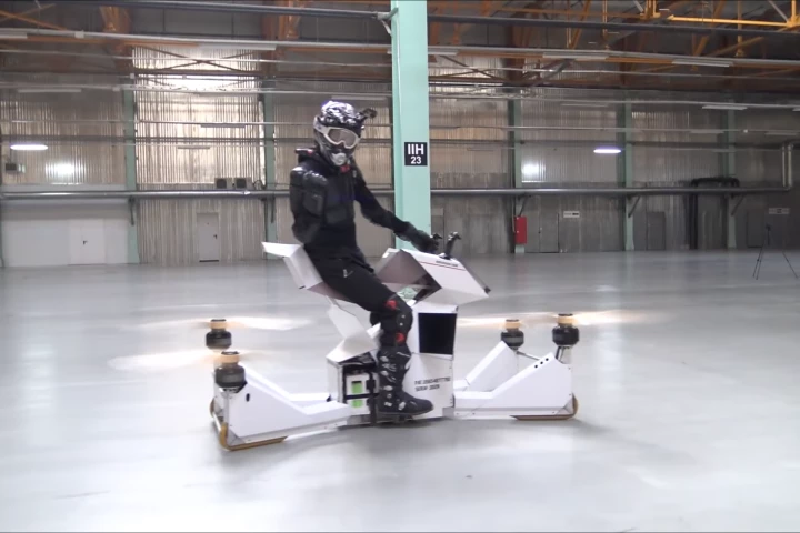 The Hoversurf Scorpion might be just the vehicle for aspiring amputees