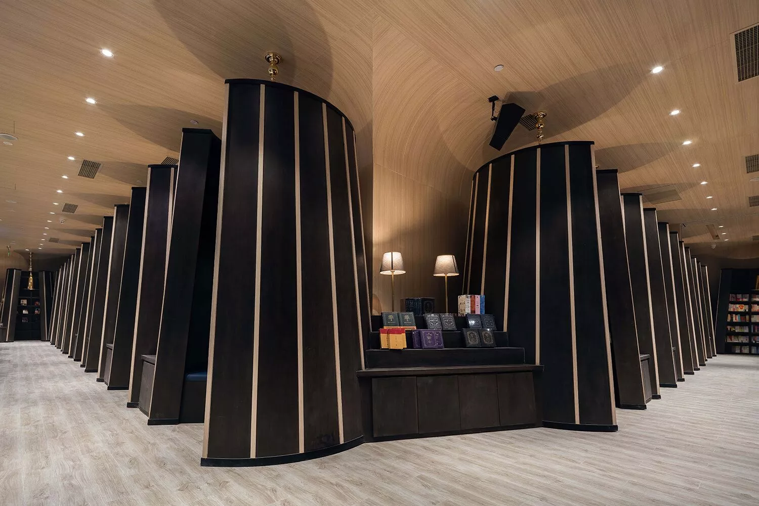 Inspired by the city of Chongqing's rich literary history, the Chongqing Zhongshuge Bookstore makes use of tunnels and mirrors to offer its customers for a one-of-a-kind immersive experience