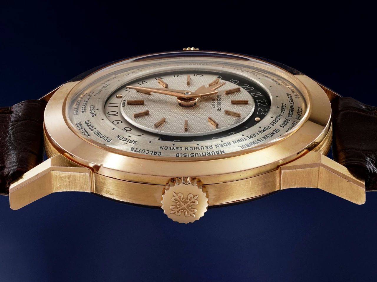 This Patek Philippe World Timer Ref. 2523/1 sold for CHF4,991,000 ($5,553,471) at Phillips on November 6, 2020