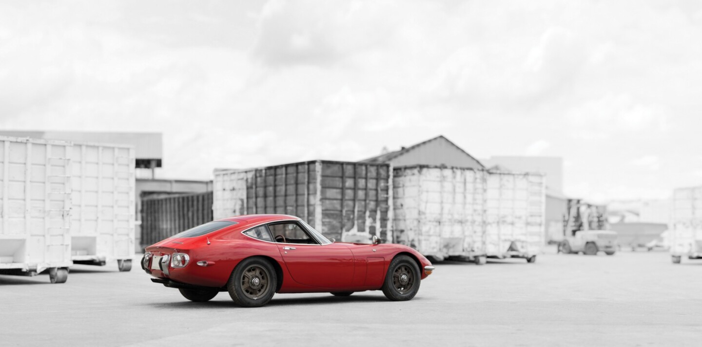 RM-Sothebys sold this 1967 Toyota 2000GTfor $825,000 at Monterey in 2015 as part of The Pinnacle Portfolio: