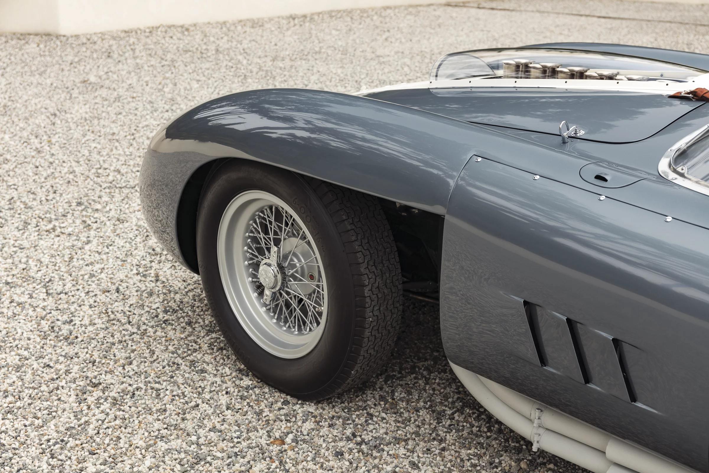 The Ferrari 335S Spider is the ultimate development of the front-engined Ferrari Sports racing Spyder.