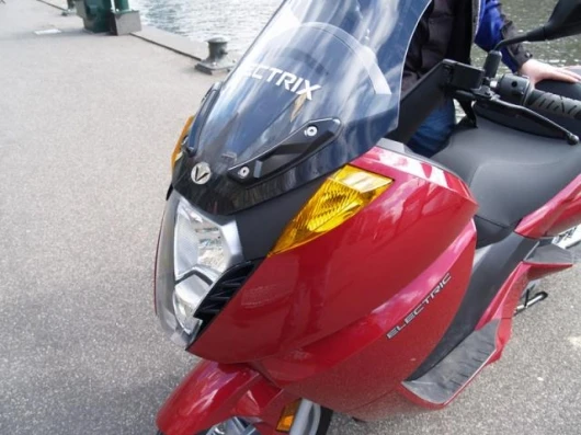 The Vectrix Electric Maxi-Scooter