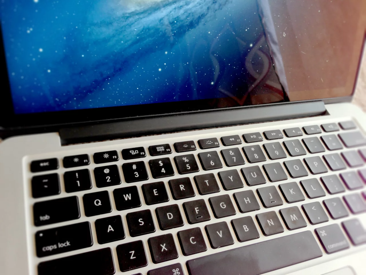 Apple's excellent keyboard hasn't changed from previous MacBooks