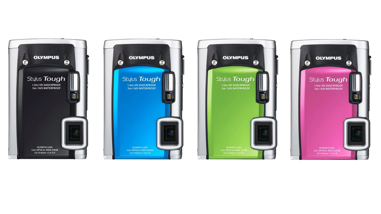 The Olympus Stylus Tough-6020 is available in a choice of colors