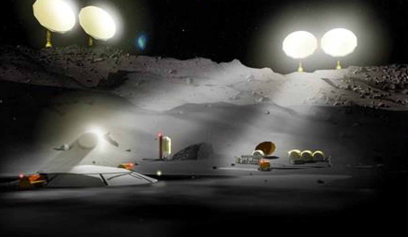 Thermal Mining of Ices on cold Solar System bodies