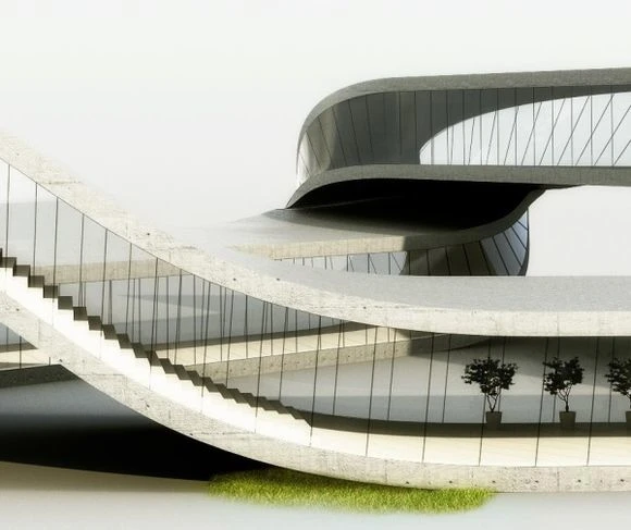 The Landscape House, initially designed for the biennial Europan architecture competition, is expected to be completed in 2014 (Image: Universe Architecture)