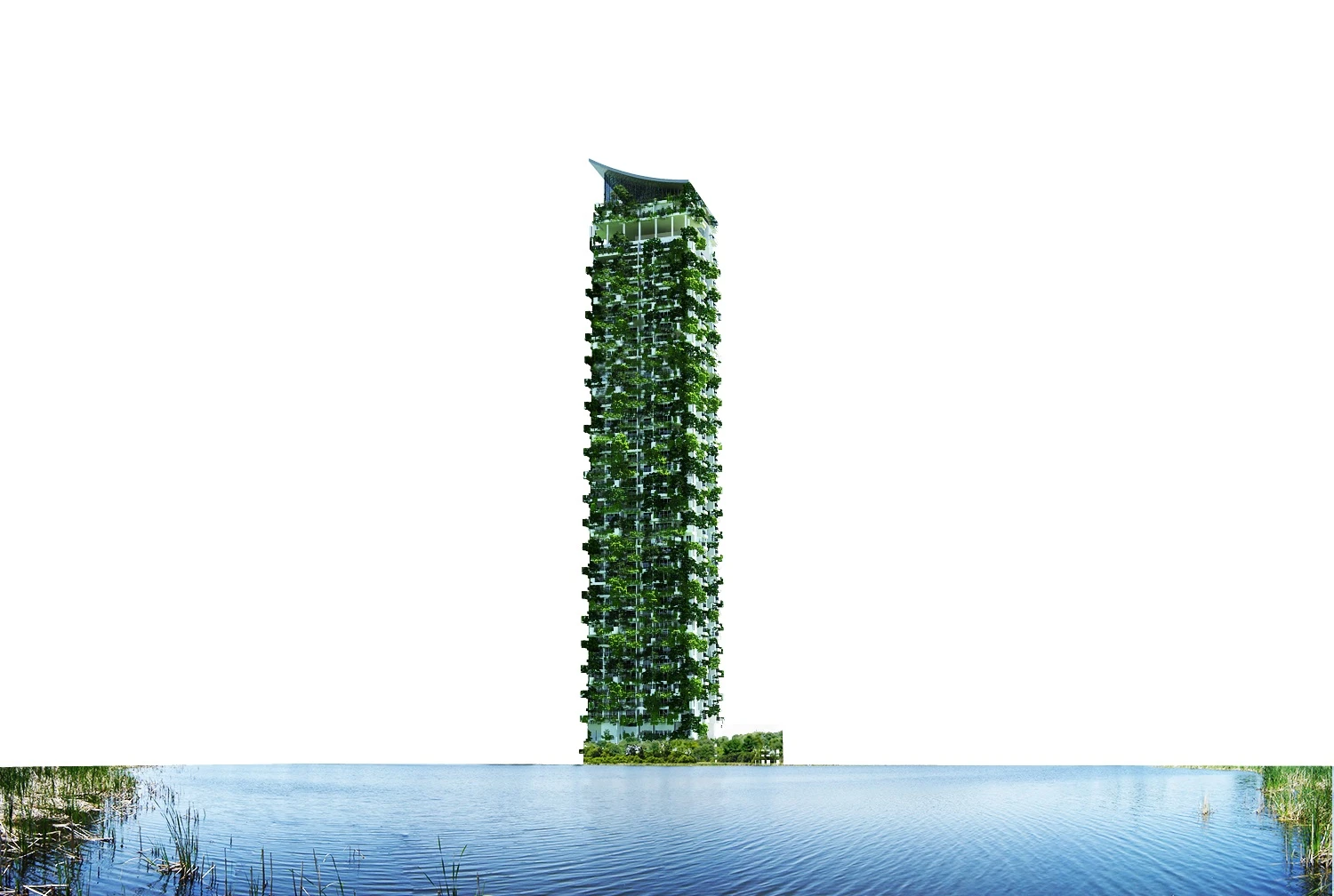 Clearpoint Residencies in Sri Lanka will be the tallest vertical garden in the world when complete