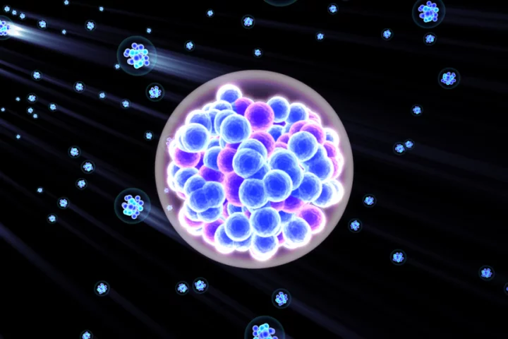 Illustration of the newly created element 117 (Image: Kwei-Yu Chu/LLNL)