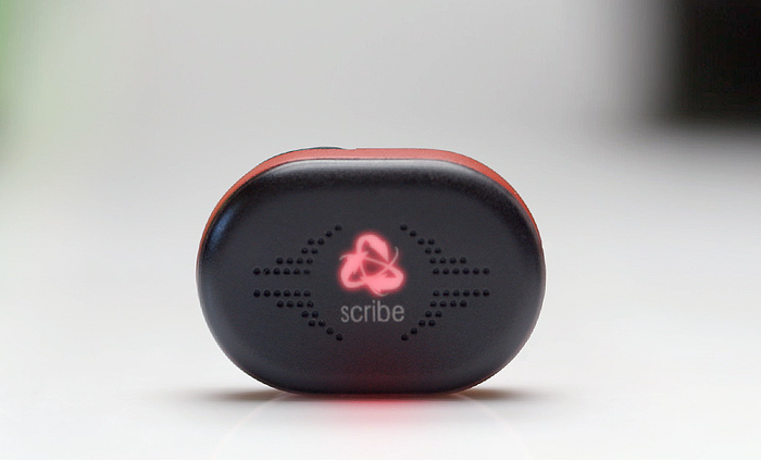 The device itself weighs just 15 g (0.03 lbs), and attaches to any shoe by either a clip or a supplied adhesive.
