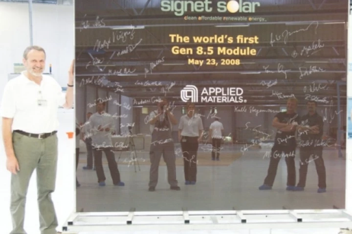 ndustry's First Gen 8.5 Silicon Thin Film Photovoltaic Module