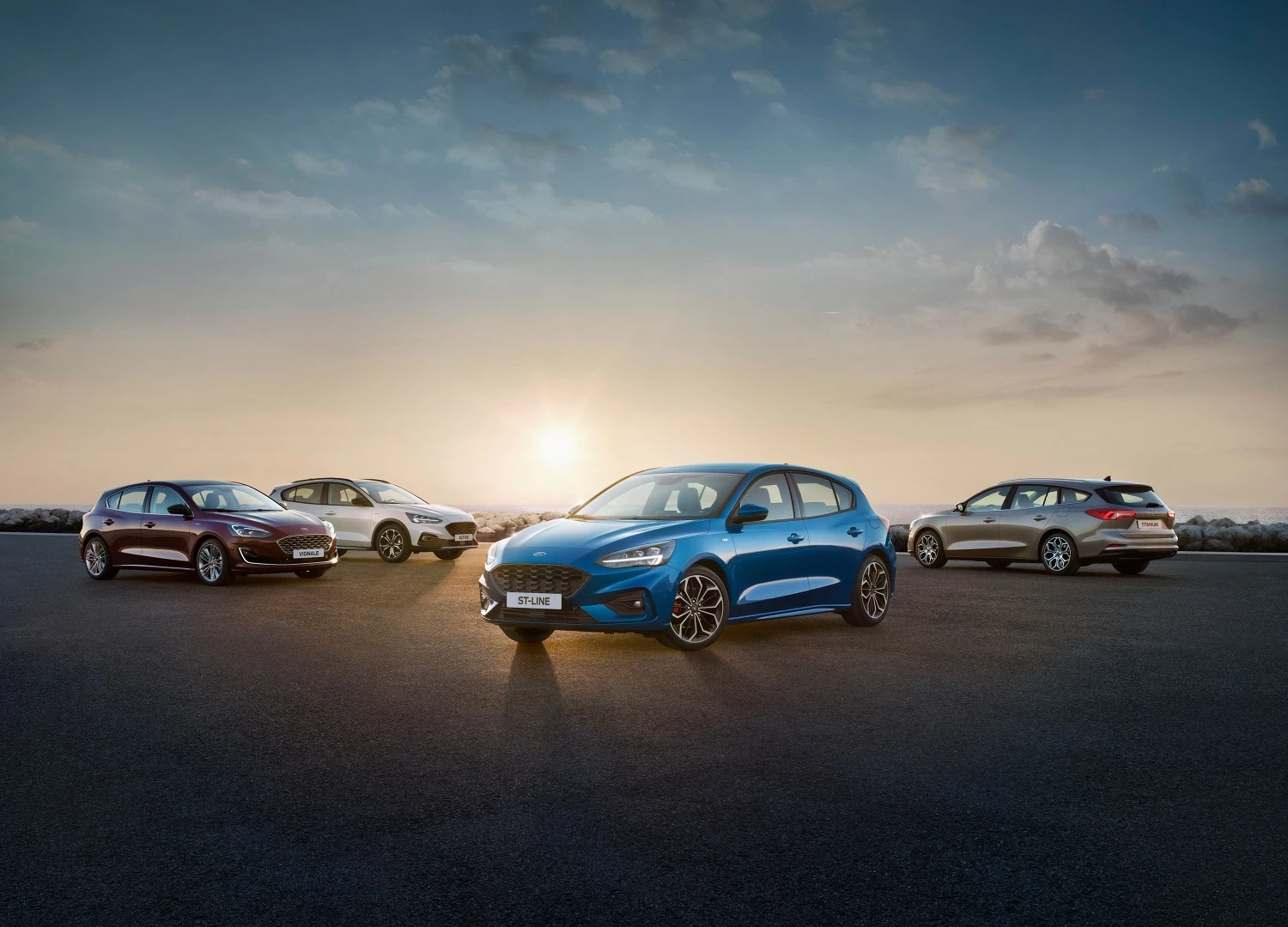 Ford's New Focus ST, Active, Titanium and Vignale represent the first fruits of a new design philosophy