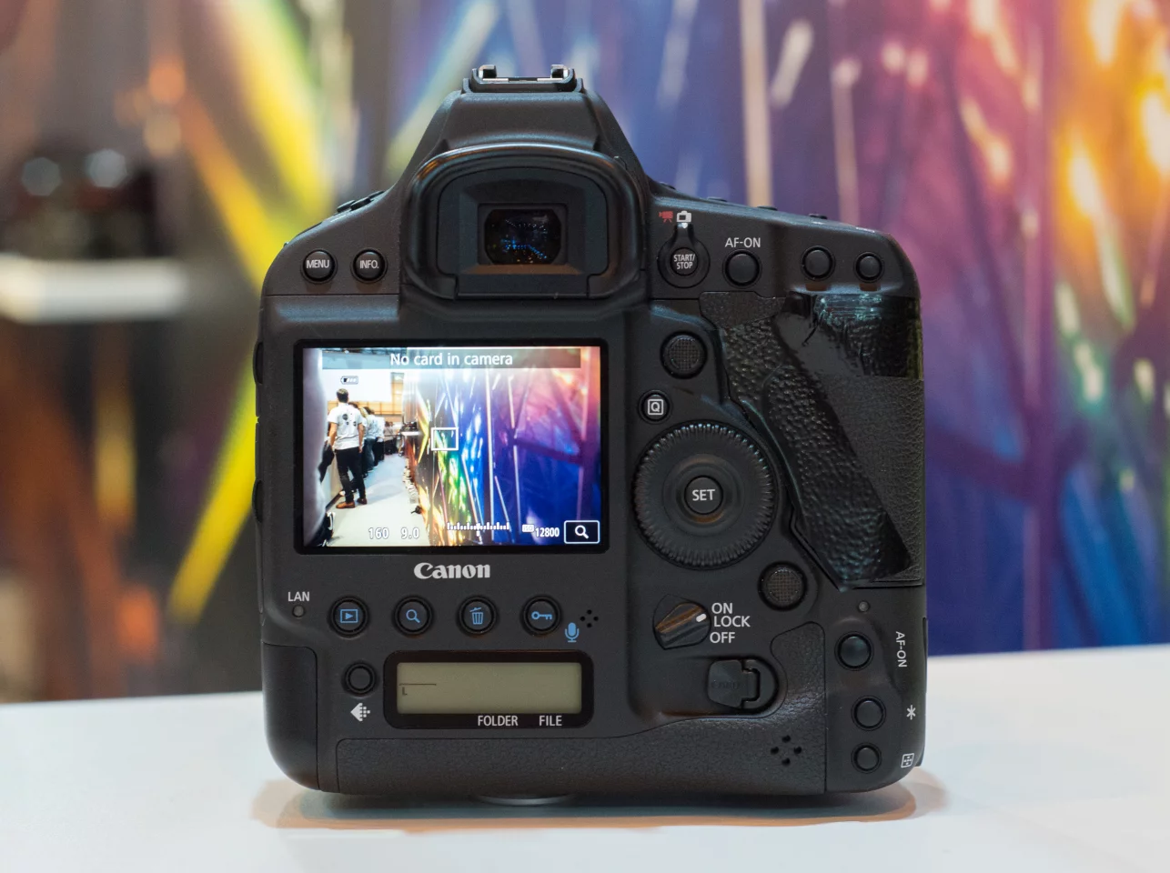 The Canon EOS-1D X Mark II is as big and heavy as any full frame camera, just like professionals expect